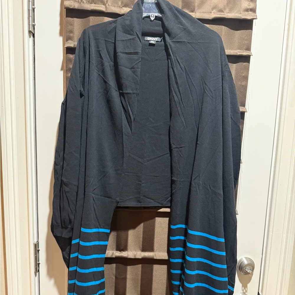 New no tags DKNY open cardigan, P/S